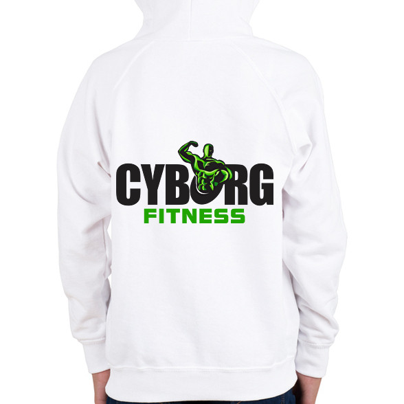 Cyborg Fitness-Gyerek kapucnis pulóver