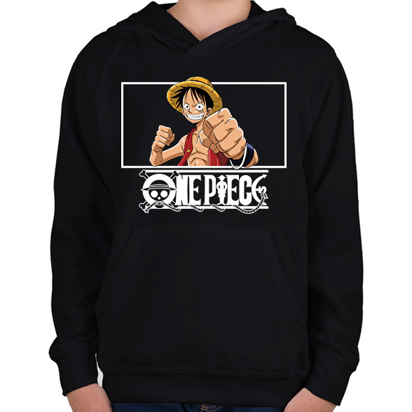 One Piece-Gyerek kapucnis pulóver