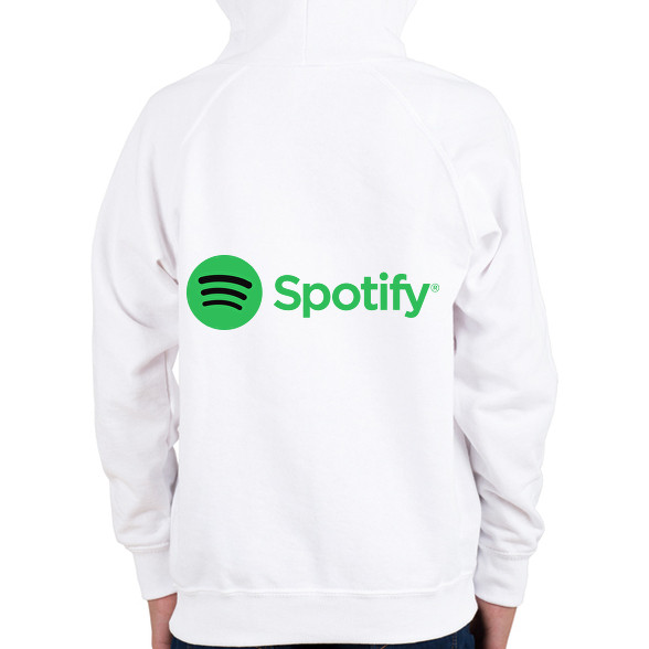 Spotify-Gyerek kapucnis pulóver