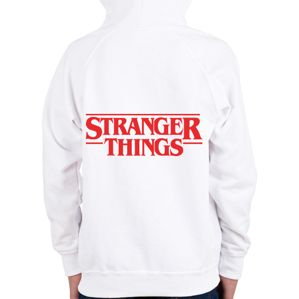 Stranger Things-Gyerek kapucnis pulóver