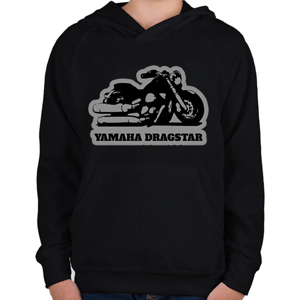 Yamaha Dragstar motor-Gyerek kapucnis pulóver