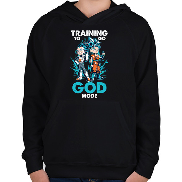 GOD MODE-Gyerek kapucnis pulóver