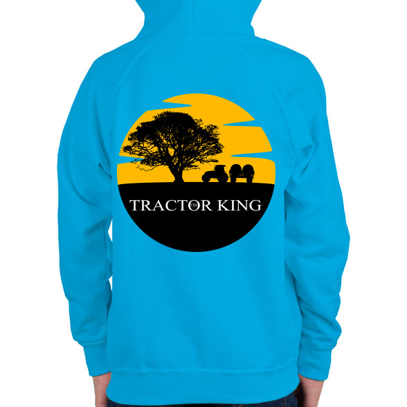 TRACTOR KING-Gyerek kapucnis pulóver