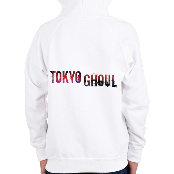 Tokyo Ghoul logo-Gyerek kapucnis pulóver