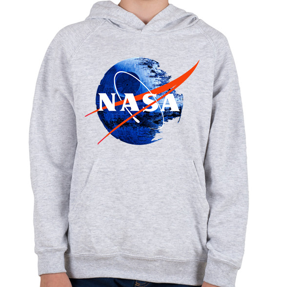 NASA Halálcsillag logo-Gyerek kapucnis pulóver