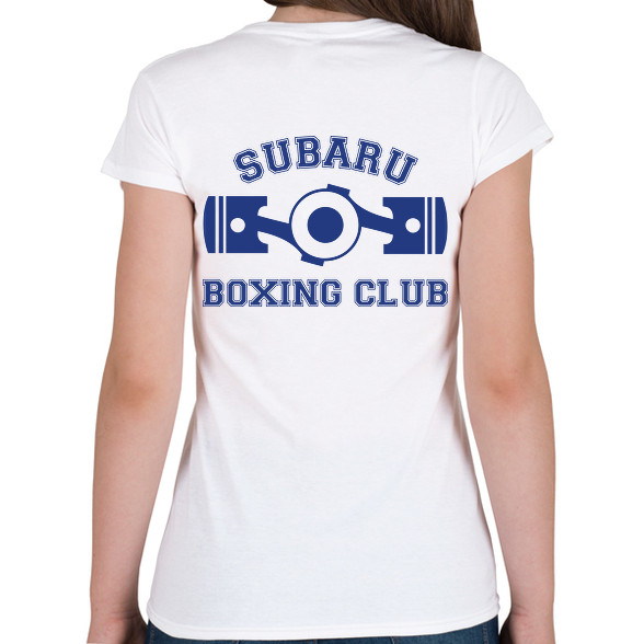 Subaru Boxing Club-Női V-nyakú póló