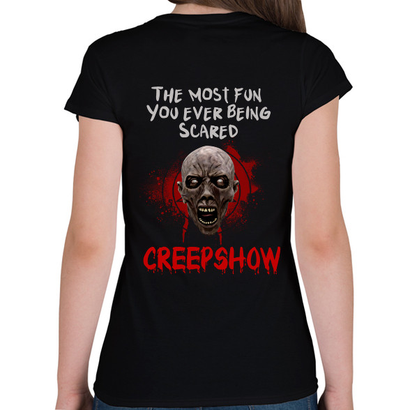 creepshow-Női V-nyakú póló