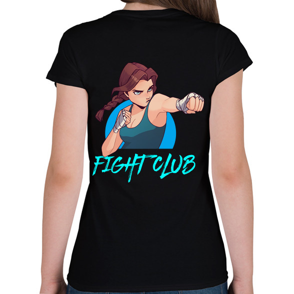 Fight Club Girls-Női V-nyakú póló