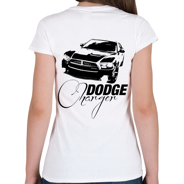 Dodge Charger -Női V-nyakú póló