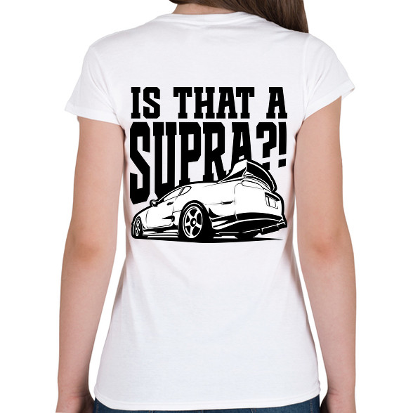 Is that a SUPRA?! -Női V-nyakú póló