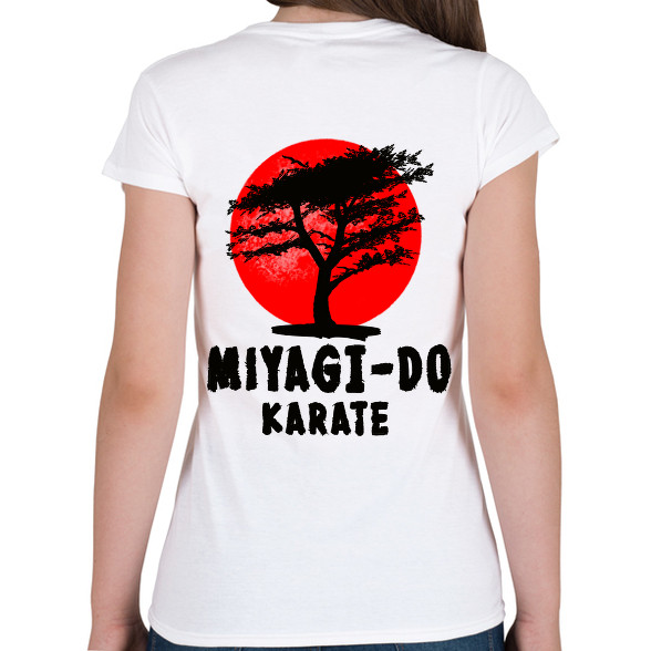 miyagi-do karate-Női V-nyakú póló