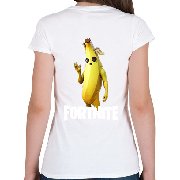 fortnite banana-Női V-nyakú póló