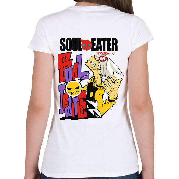 Soul eater-Női V-nyakú póló