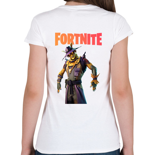 Scarecrow Fortnite-Női V-nyakú póló