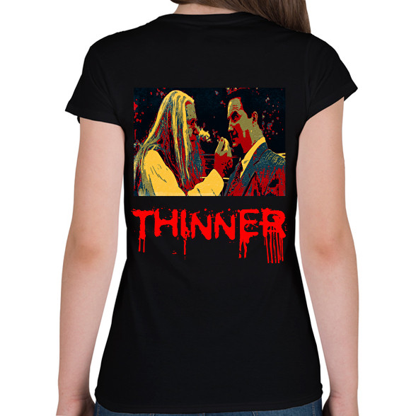 THINNER-Női V-nyakú póló