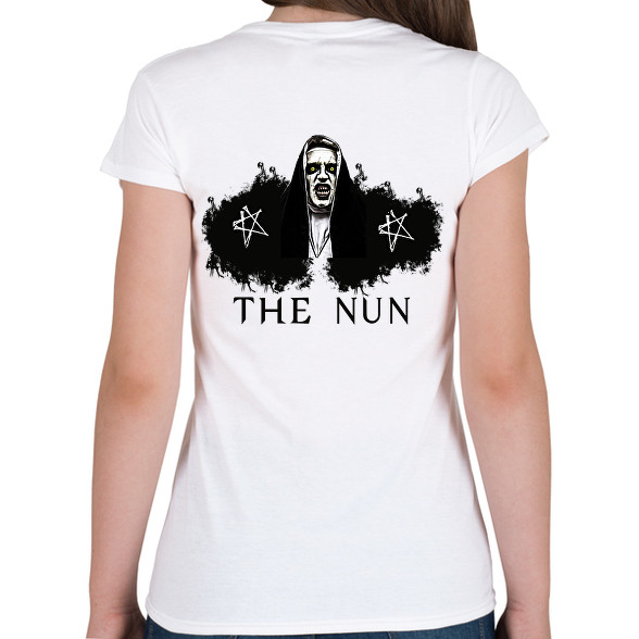 the nun-Női V-nyakú póló