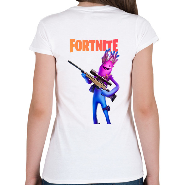 Jellie Fortnite-Női V-nyakú póló