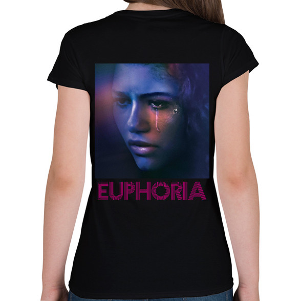 Euphoria-Női V-nyakú póló