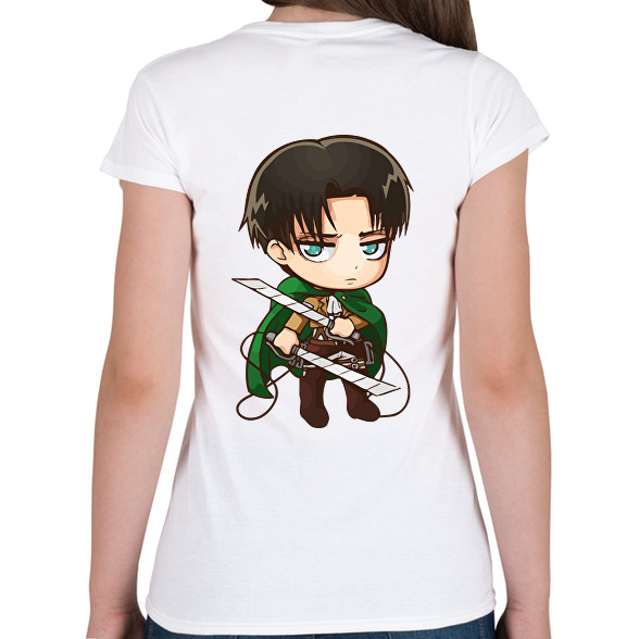 Attack on titan-Női V-nyakú póló