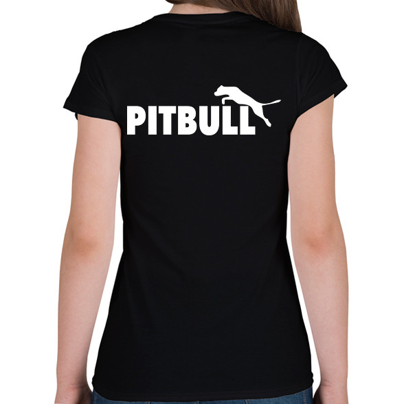 Pitbull sport-Női V-nyakú póló