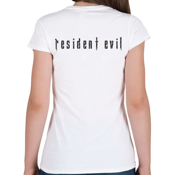 Resident Evil - black-Női V-nyakú póló