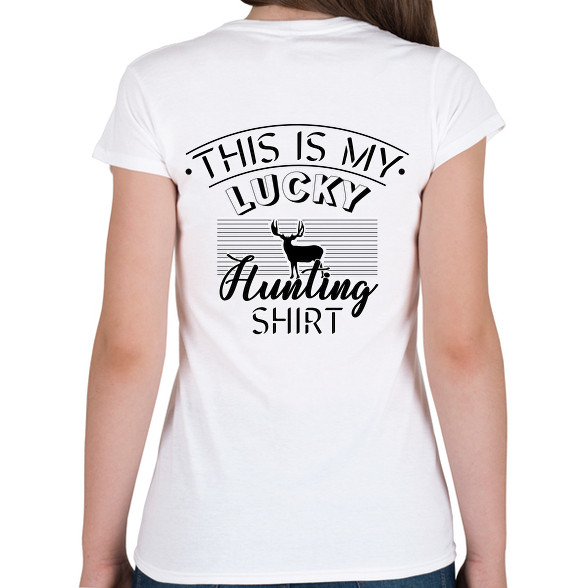 Hunting shirt-Női V-nyakú póló