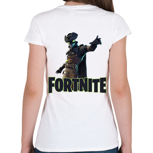 Plague - Fortnite skin-Női V-nyakú póló