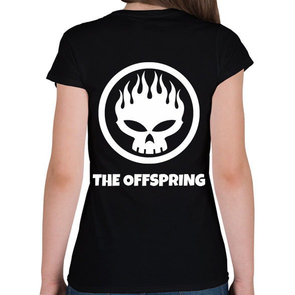 THE OFFSPRING 2-Női V-nyakú póló