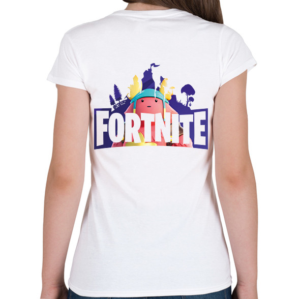 Fortnite-Női V-nyakú póló