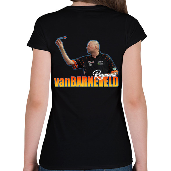 Raymond van Barneveld-Női V-nyakú póló