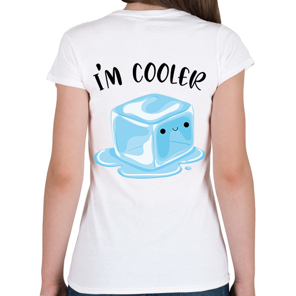 I'm cooler-Női V-nyakú póló