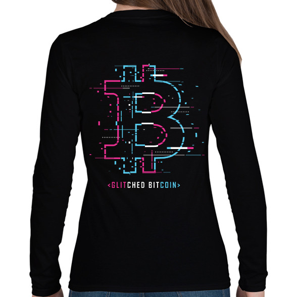 BITCOIN 4 EVER 31-Női hosszú ujjú póló