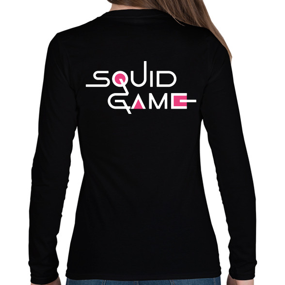 Squid Game-Női hosszú ujjú póló