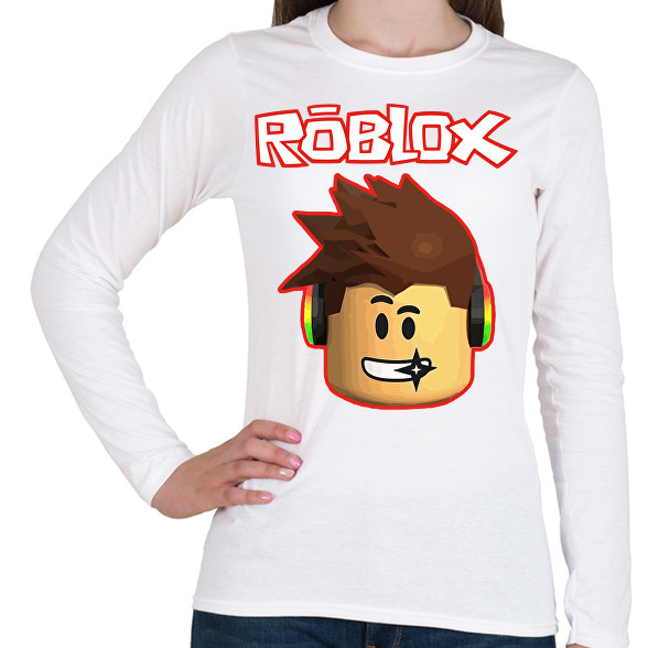 Roblox-Női hosszú ujjú póló