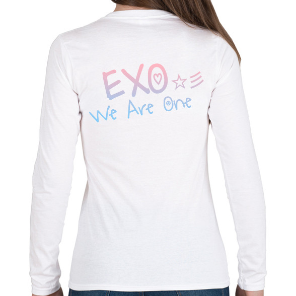 Exo: We are one!-Női hosszú ujjú póló