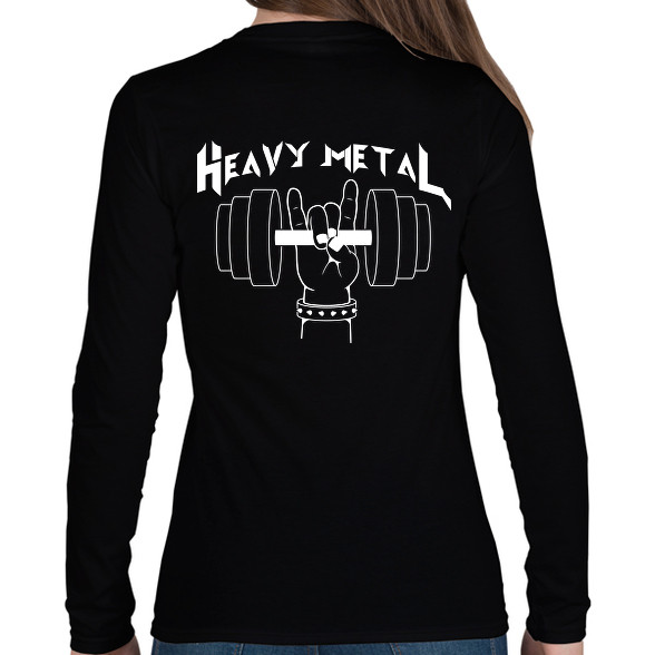 Heavy Metal-Női hosszú ujjú póló