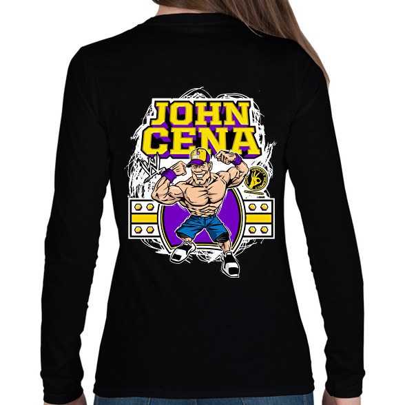 John Cena-Női hosszú ujjú póló