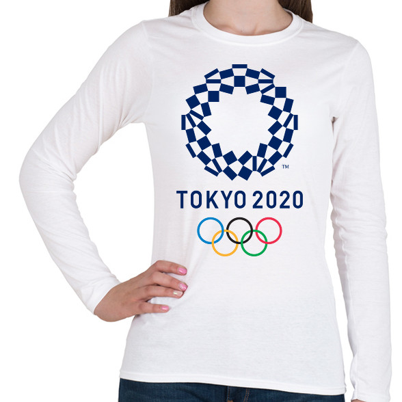 Tokyo Olimpic 2020-Női hosszú ujjú póló