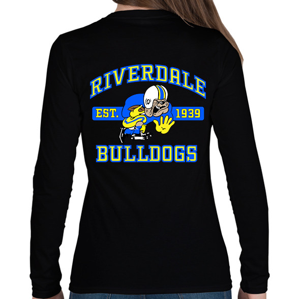 Riverdale Bulldogs-Női hosszú ujjú póló