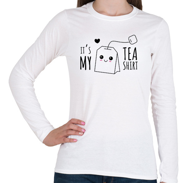 It's my TeaShirt-Női hosszú ujjú póló