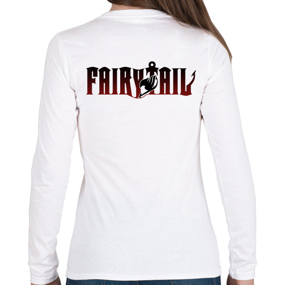 Fairy Tail logo-Női hosszú ujjú póló