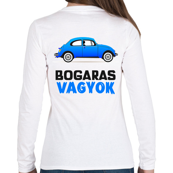 BOGARAS VAGYOK-Női hosszú ujjú póló