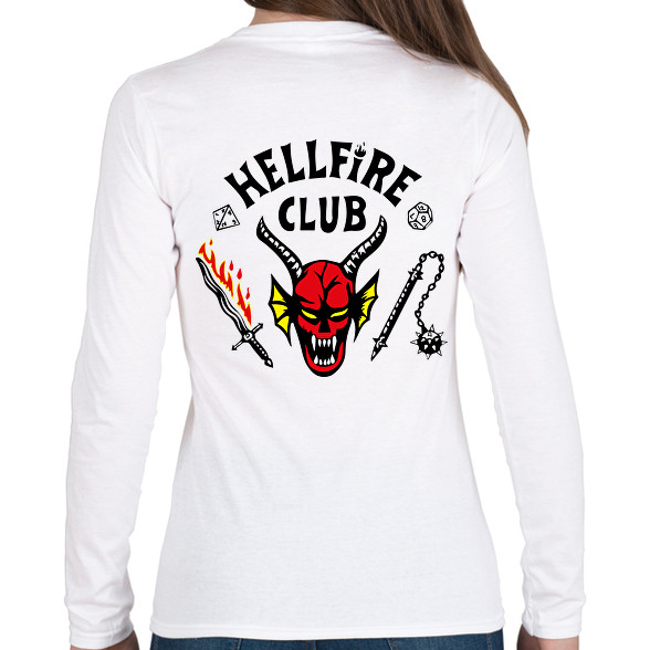 Hellfire Club-Női hosszú ujjú póló