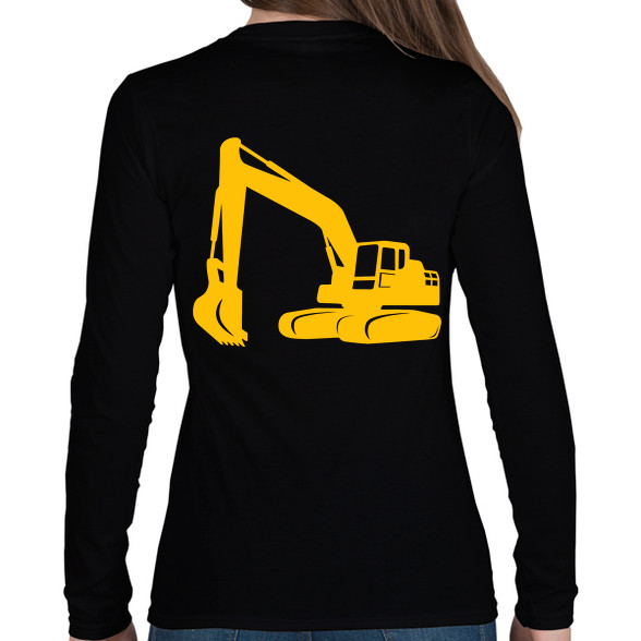 Excavator-Női hosszú ujjú póló