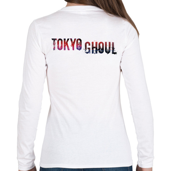 Tokyo Ghoul logo-Női hosszú ujjú póló