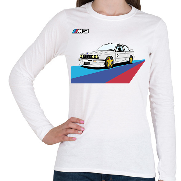 BMW M3-Női hosszú ujjú póló