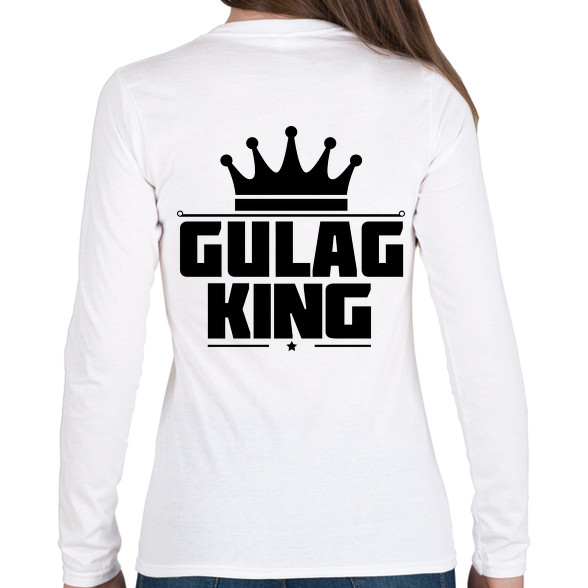 Gulag King-Női hosszú ujjú póló