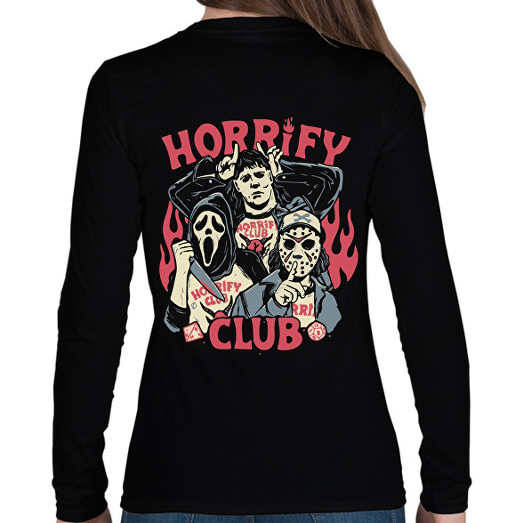 Horrify Club-Női hosszú ujjú póló