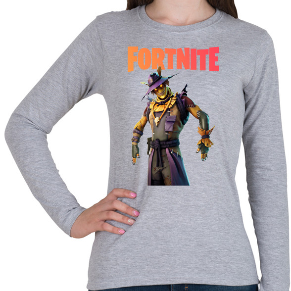 Scarecrow Fortnite-Női hosszú ujjú póló