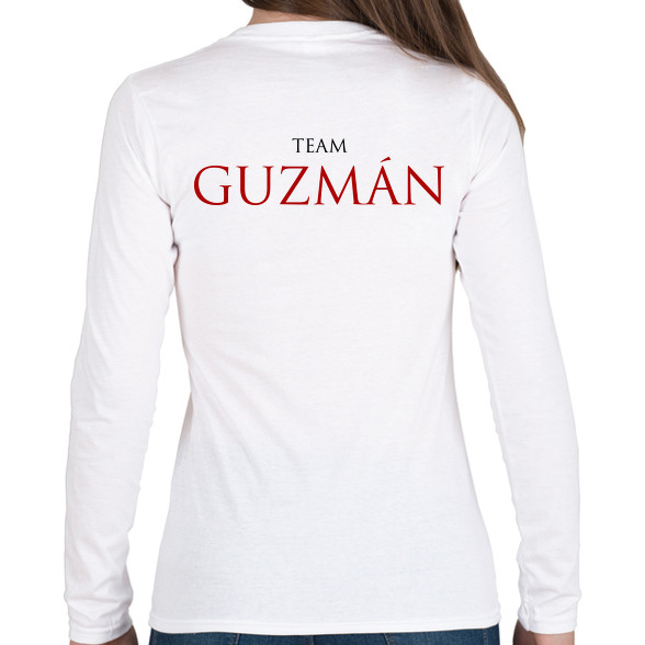 Team Guzmán-Női hosszú ujjú póló